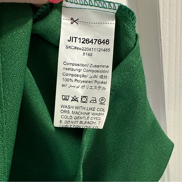 NWOT: 2/$25 Green Mini Dress - Picture 8 of 8